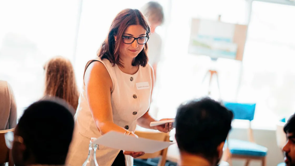 Sophie Bonakdar is president of the Young Business Group