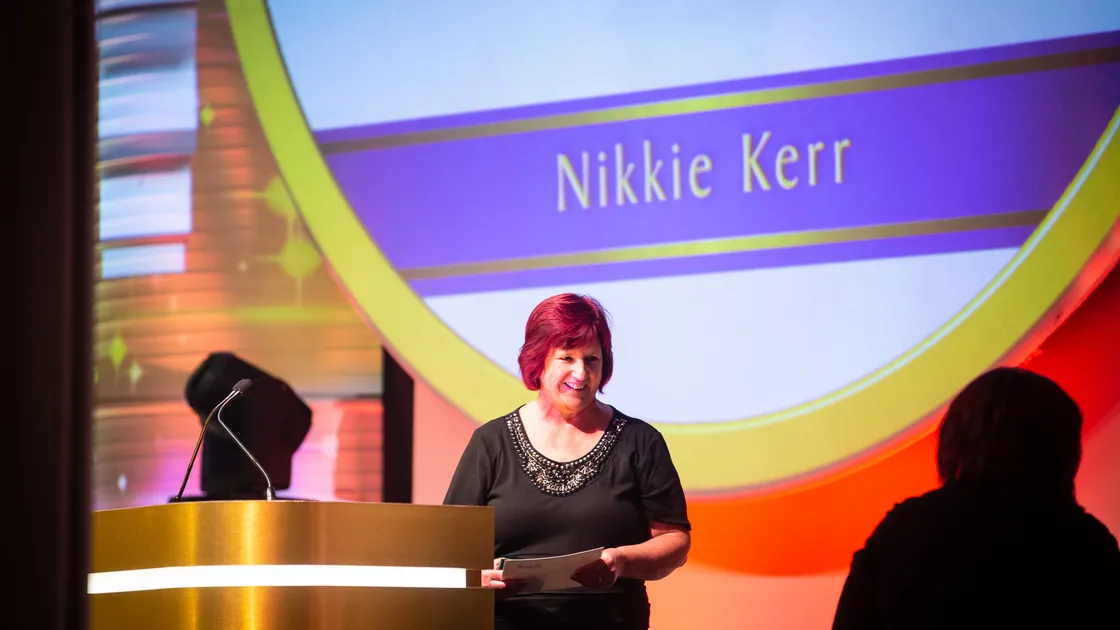 Nikki Kerr, who won the Neighbour Of The Year at The Pride of Guernsey Awards 2020. (Picture by Peter Frankland, 29839263)