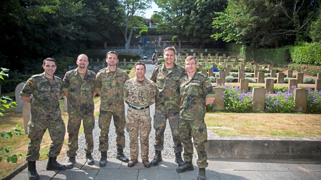 German and British soldiers will work alongside each other in the Fort George military ceremony. They will spend 10 days making it look pristine before a wreath-laying ceremony.           (Pictures by Peter Frankland, 21967485)
