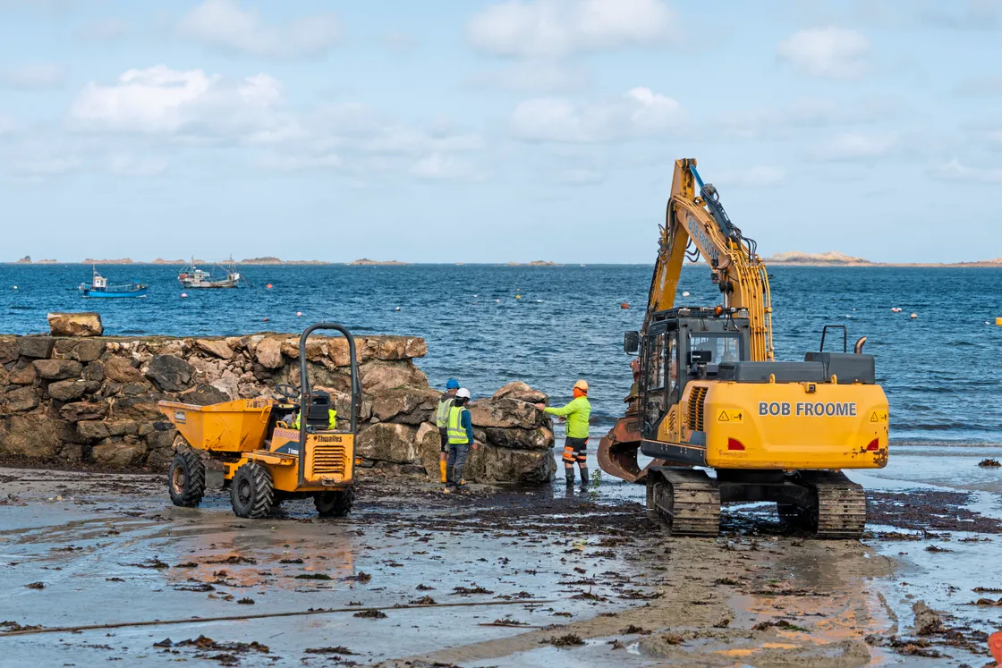 The work on the piers is due to be completed over the next couple of weeks. The repointing work will run until early next year