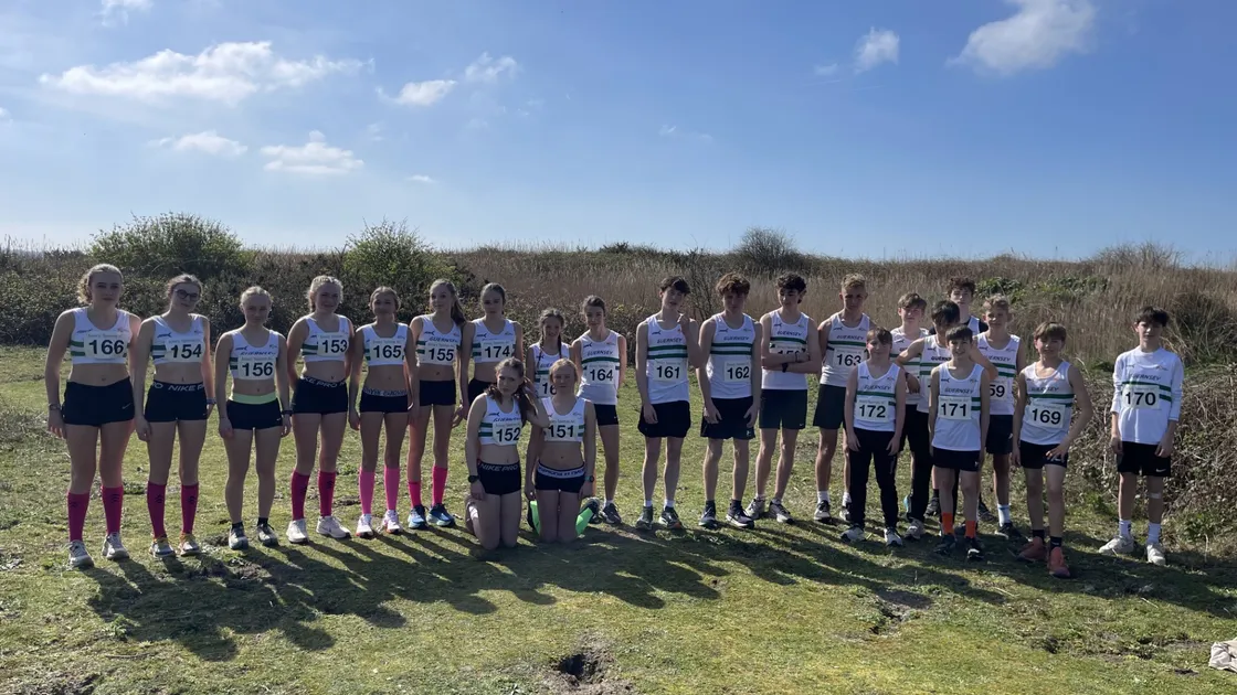 The Guernsey contingent in Jersey.