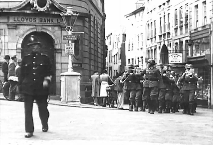Guernsey Police and officers during the Occupation. (29016377)