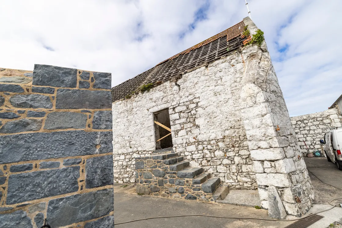 Every building on the site needed a new roof and most of these have already been installed.
