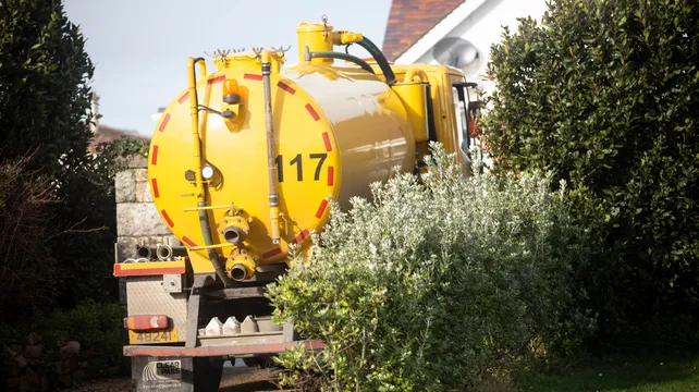 Record levels of cesspit collections after heavy rain