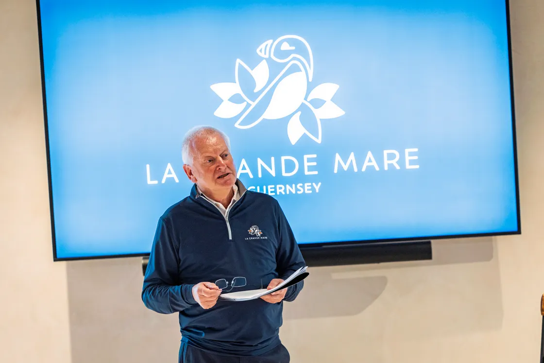 Mr Lansdown showed off the new facility and gave an update on the wider redevelopment