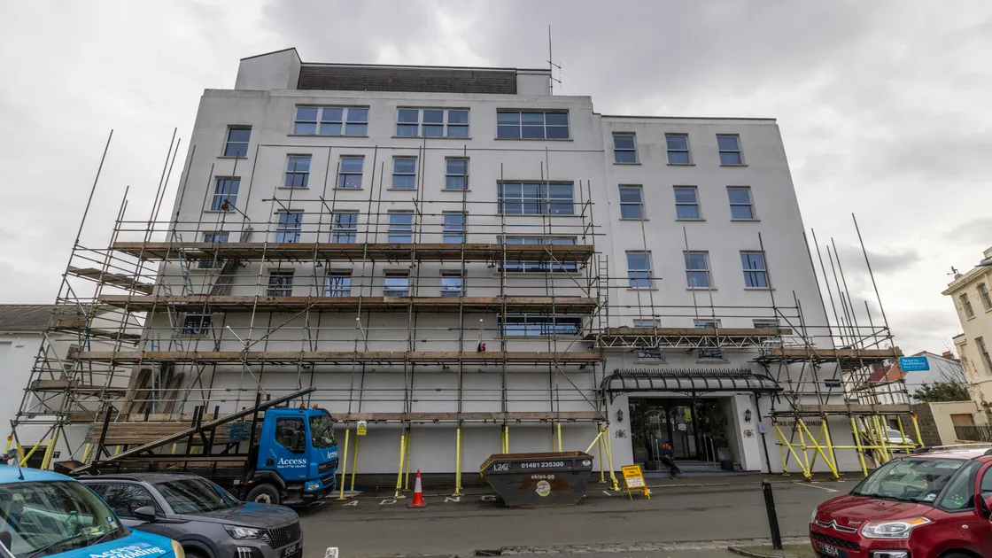 The primary focus of the refurb are the public-facing parts of the hotel – the reception, bar and restaurant – as well as giving the outside a coat of paint