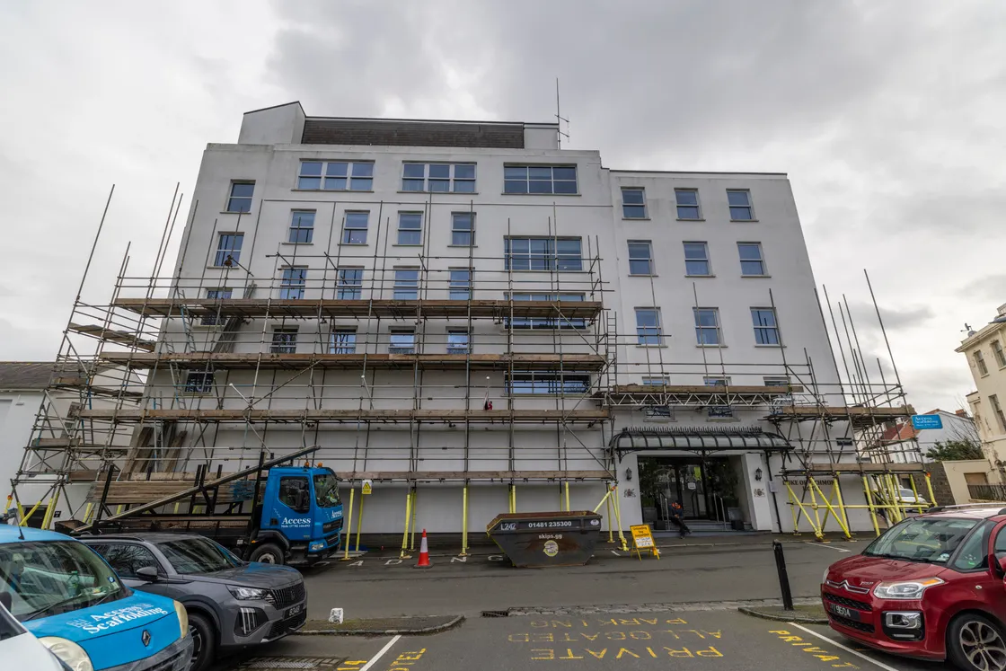The primary focus of the refurb are the public-facing parts of the hotel – the reception, bar and restaurant – as well as giving the outside a coat of paint