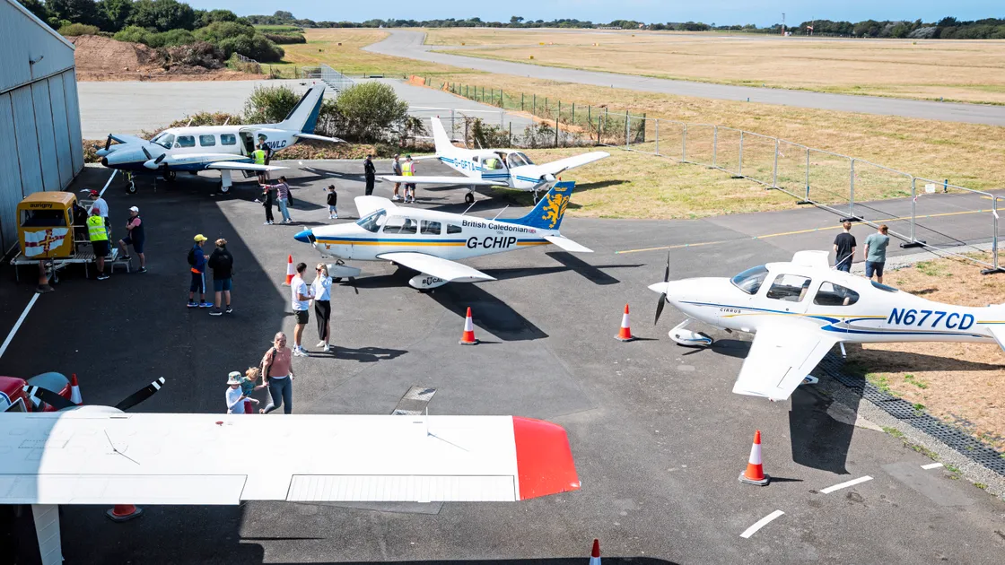 This Sunday the Guernsey Aero Club is holding its annual Wings and Wheels open day.  