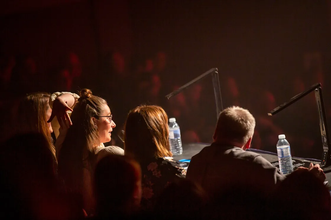 Judges, Nicole Wyatt, Katey Cheshire, Sydney Henley-Roussel and Russ Fossey. (Picture by Sophie Rabey, 29554609)