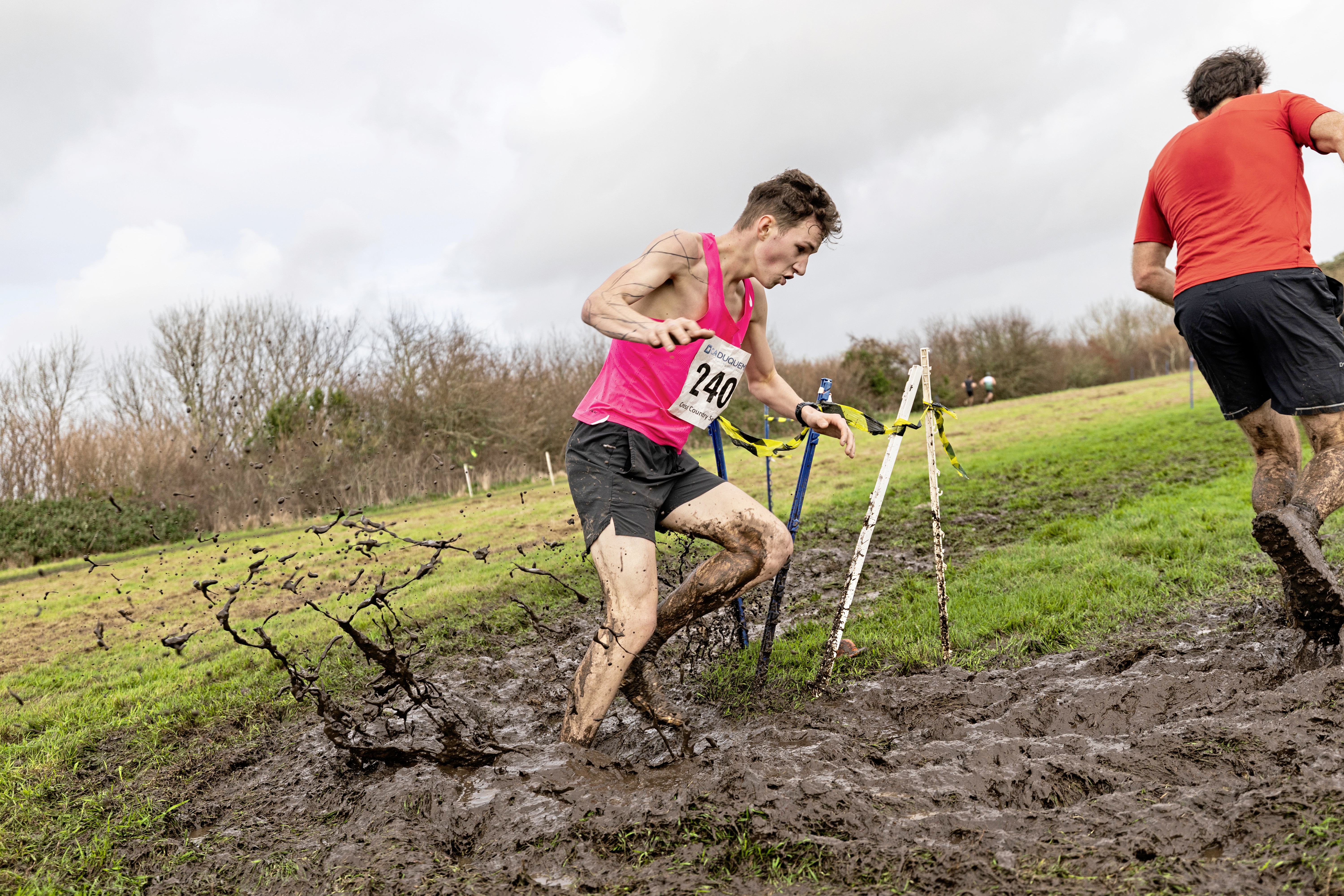 Rees conquers the mud to claim club cross-country crown