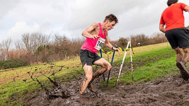 Rees conquers the mud to claim club cross-country crown