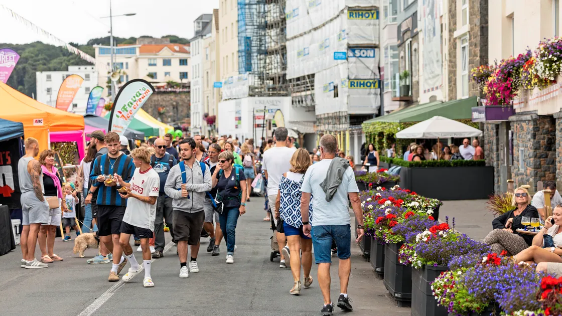 The inaugural Seafront Saturday on the Quay last year.