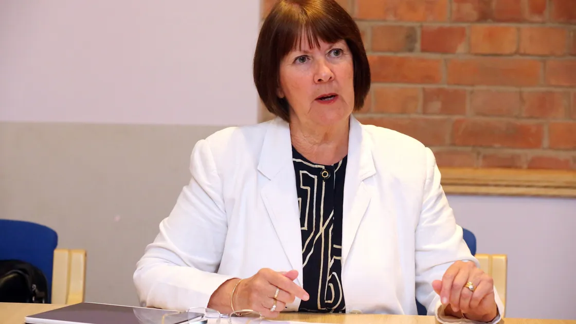 Home Affairs president Deputy Mary Lowe said the Population Employment Advisory Panel had been tasked with contacting local businesses for feedback on the Population Management Regime. (Picture by Steve Sarre, 19308362)
