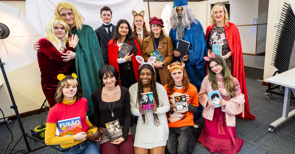 Sixth formers have Book Celebration Day covered