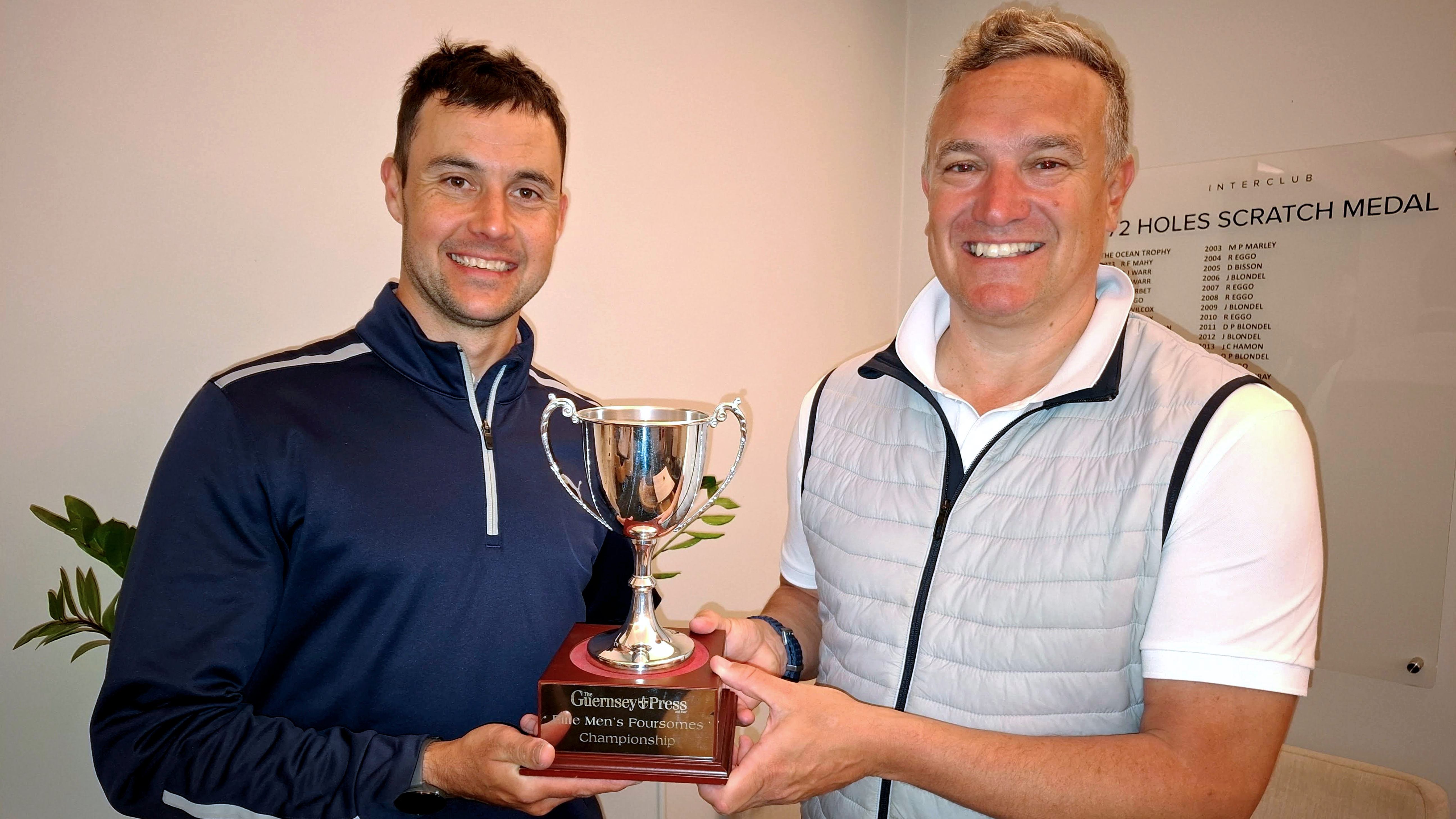 Mitchell and Bisson claim Elite Foursomes title in close final
