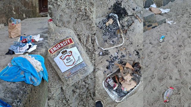‘Just so selfish’ – Police called to investigate beach littering