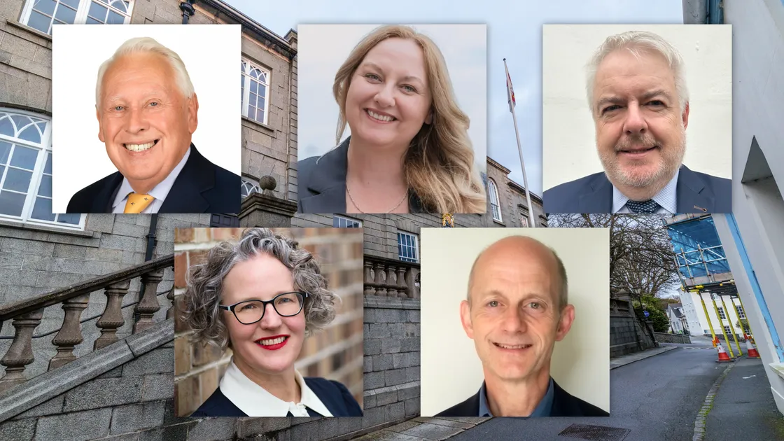 Members of the new Bailiwick Commission, left to right, Sir Bob Neill, Dr Lisa Cameron, Lord Carwyn Jones, Professor Caroline Morris and Philip Rycroft
