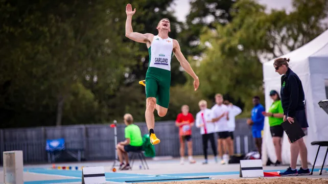 Triple silver beyond Garland's expectations in masters resurgence