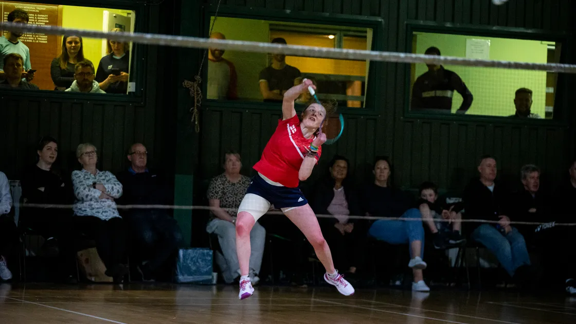 England national champion Georgina Bland lived up to her top seed billing in the women's singles. (Picture by Luke Le Prevost, 31991155)