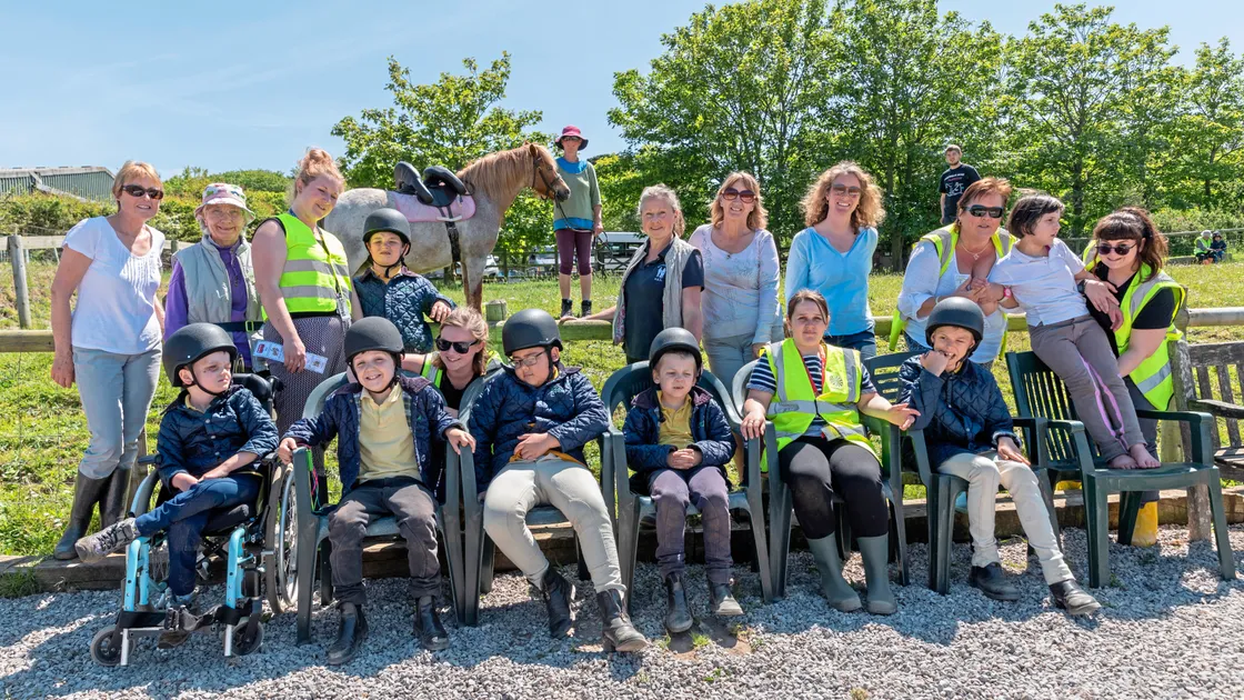RDA Guernsey - Riding For The Disabled is one of the benefitting local charities from the Channel Island's Co-operative Society Helping Hands fund.