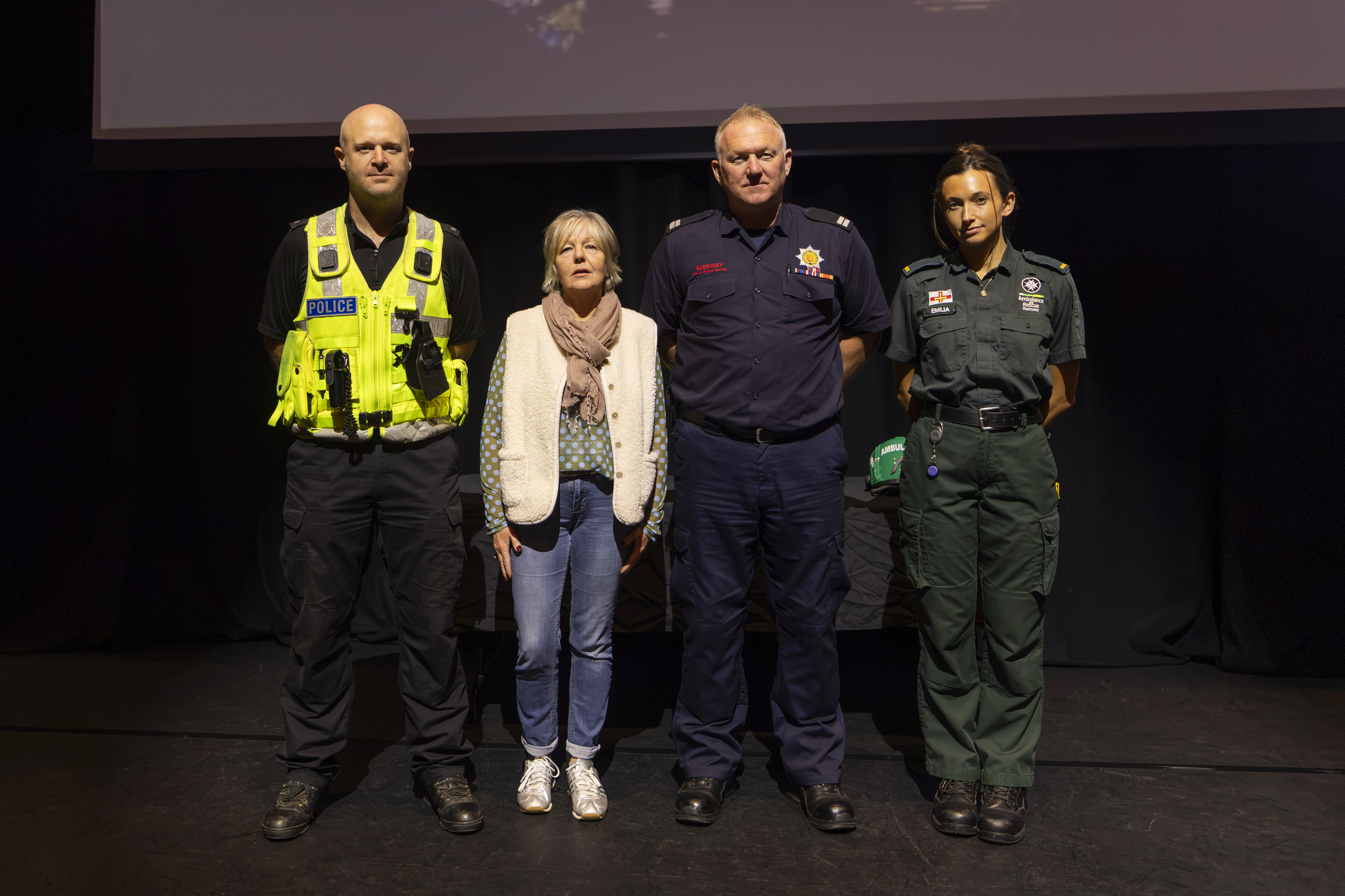 Paramedic helps present safety campaign that inspired career