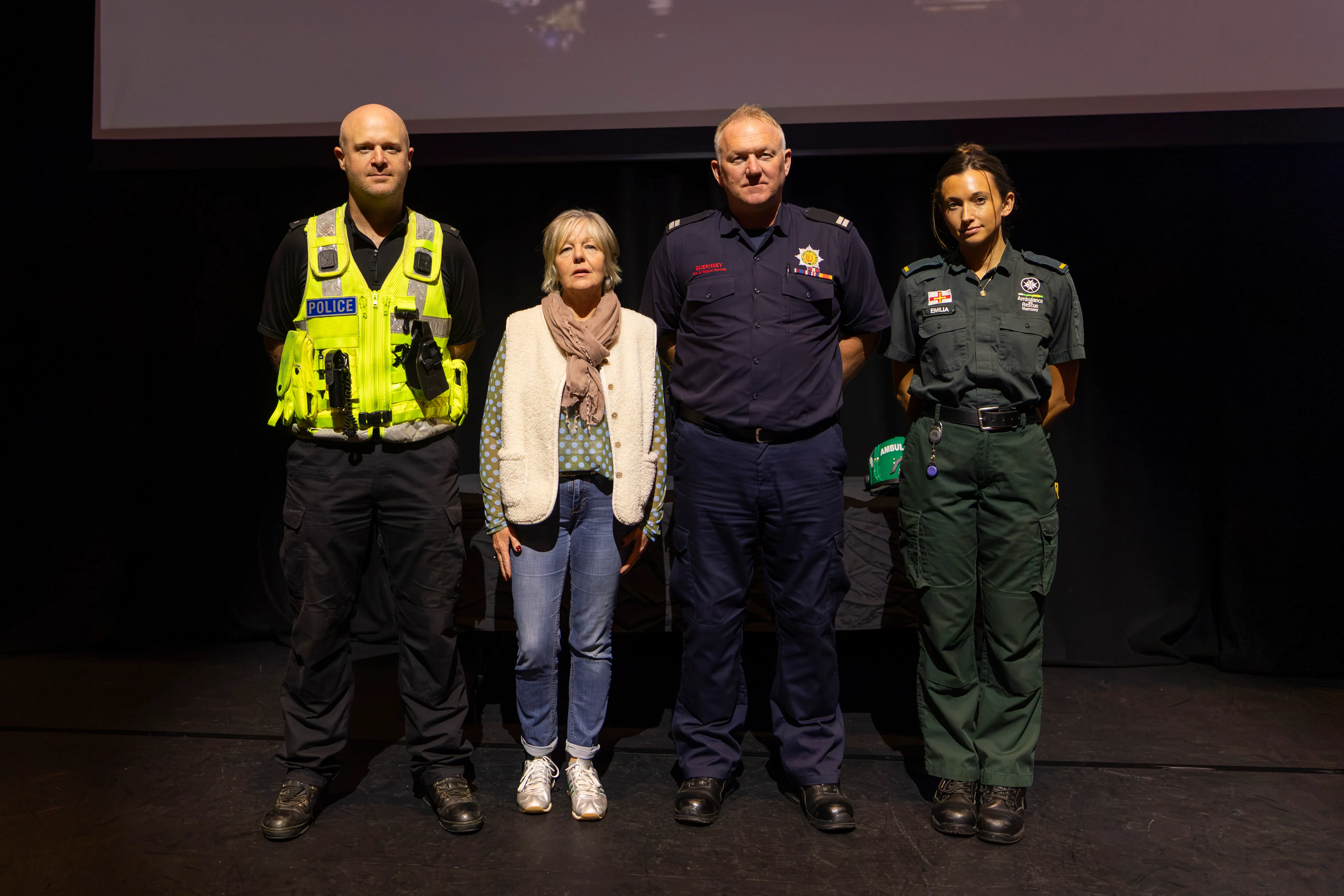Paramedic helps present safety campaign that inspired career