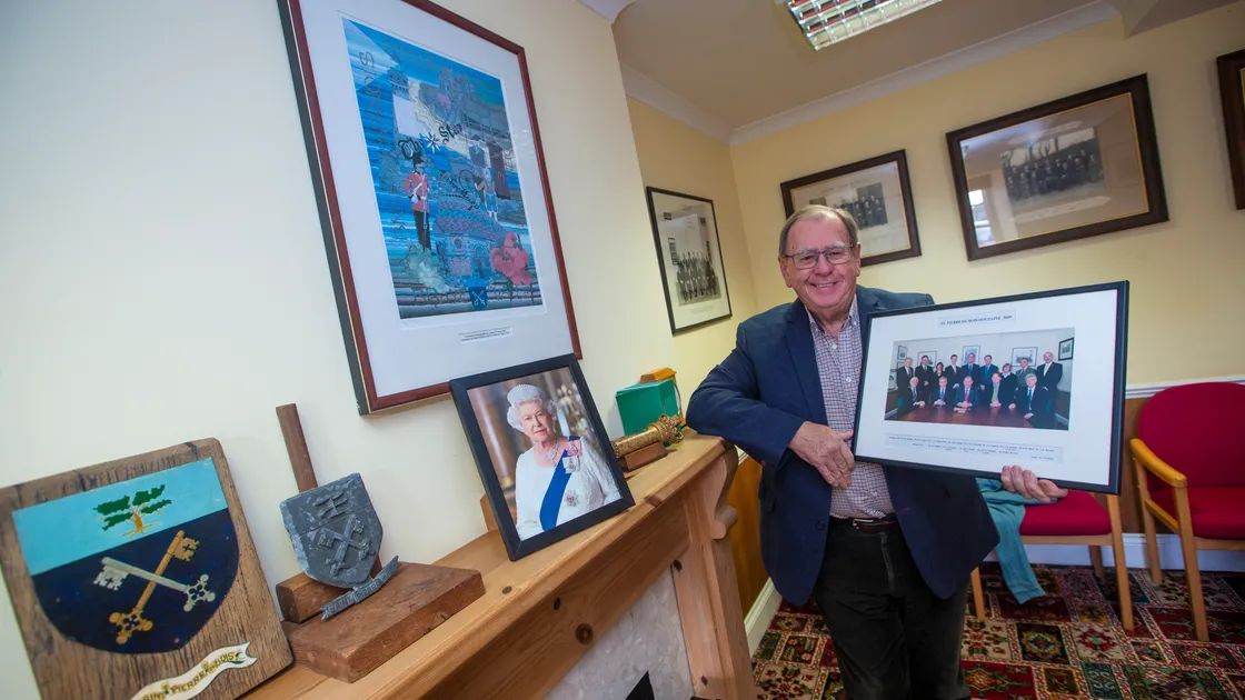 Martin Ozanne started serving the parish of St Peter’s in 1977 when he became procureur for the poor and has just retired after being in public office, including as a deputy, ever since. (Picture by Peter Frankland, 31627728)