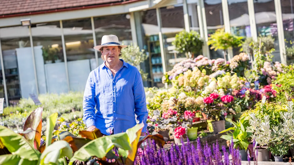 Alan Roper, managing director of Blue Diamond, pictured at Le Friquet Garden Centre.