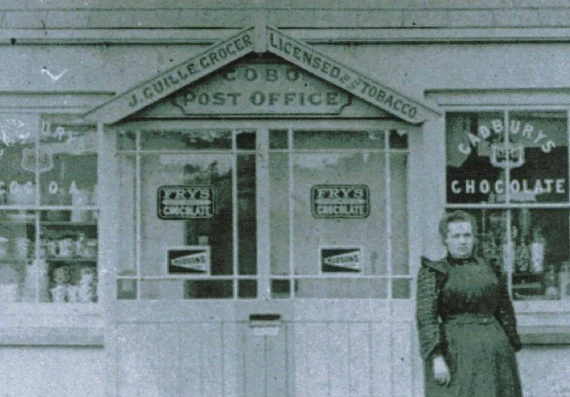 John Guille’s late 19th century original Cobo Post Office has long been a homely cottage directly opposite the entrance to the Cobo Surgery.