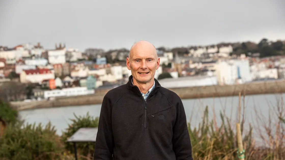 Graham Merfield from Caritas, which wants to raise £1m to build a centre for homeless people.