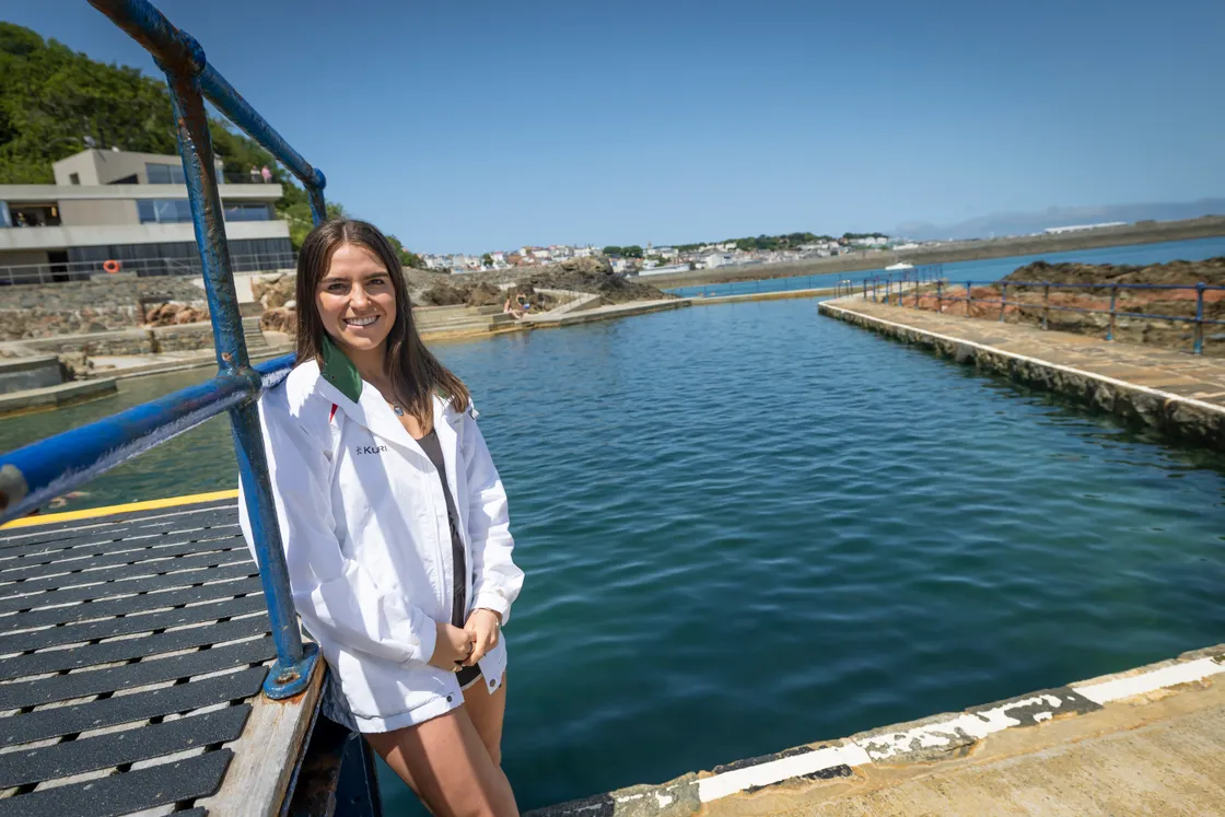 ‘I love swimming and it’s been my life since I’ve been eight years old.’