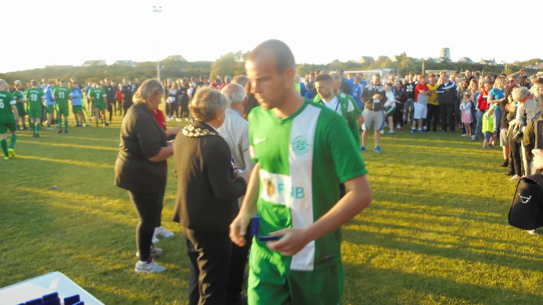 Sam Hale impressed Guernsey manager Chris Tardif with his displays in Ynys Mon. (25039824)