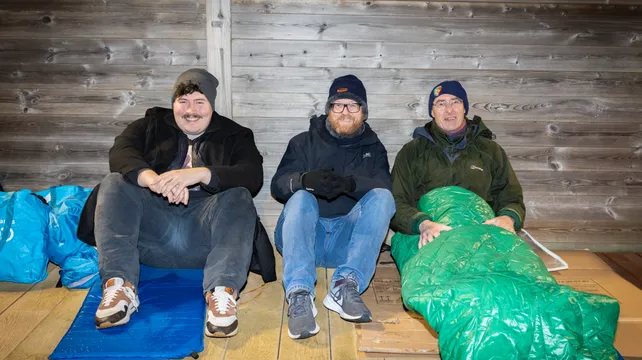 ‘An important experience to have’ as deputies sleep outside