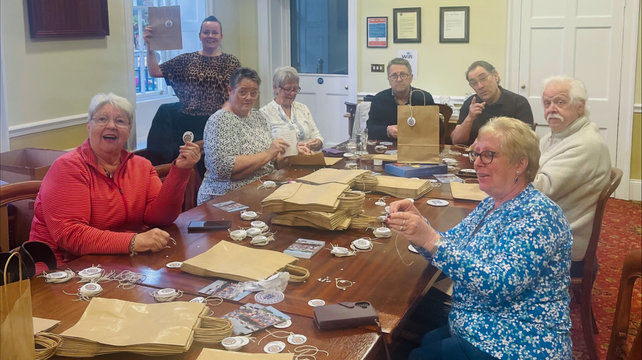 St Peter Port team busy with Liberation Day tea hampers