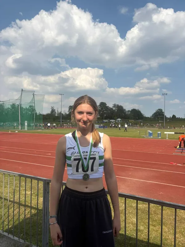 Amelie Van Heerden won the U16 girls' 200m.