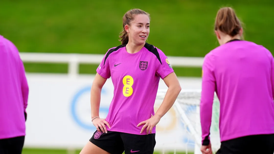 Le Tissier training at St George’s Park last month