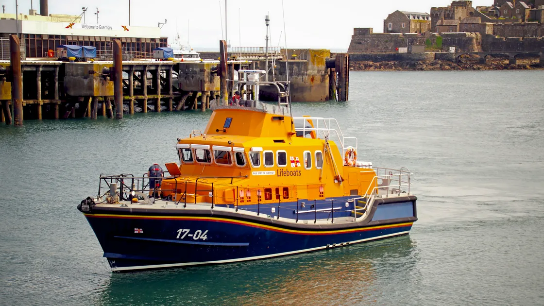 The Spirit of Guernsey is a Severn class lifeboat, built for the most challenging conditions.