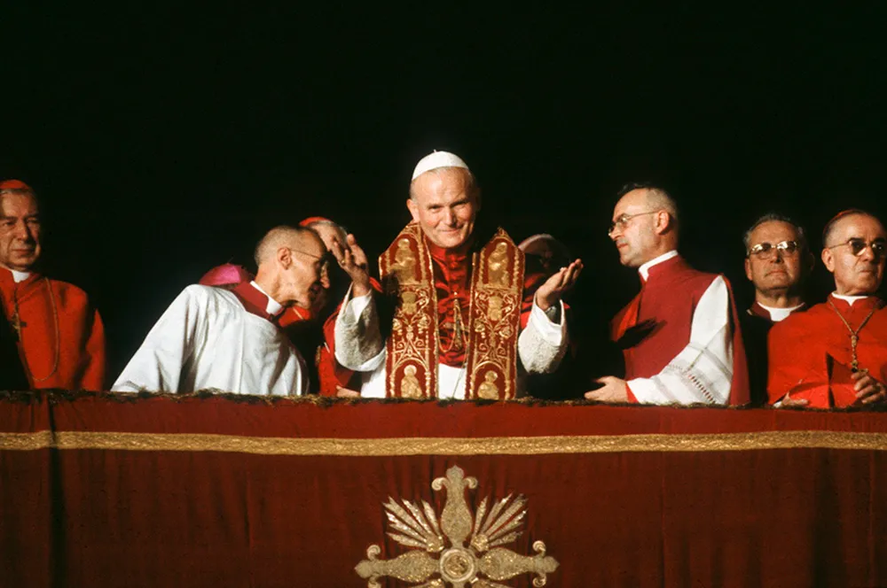 Father Marcin remembers the joy felt in Poland at the appointment of Karol Wojtyla as Roman Catholic Pope on 16 October 1978.
