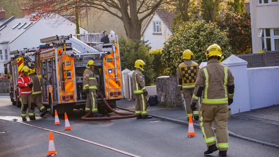 Fire & Rescue were called to a small kitchen fire at 6.19pm 21 April. (Picture by Sophie Rabey, 29467661)