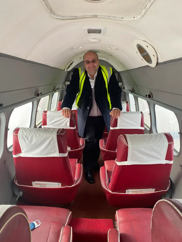 Matt Palmer inside Duchess of Brittany. Image by Matt Palmer. (29342834)