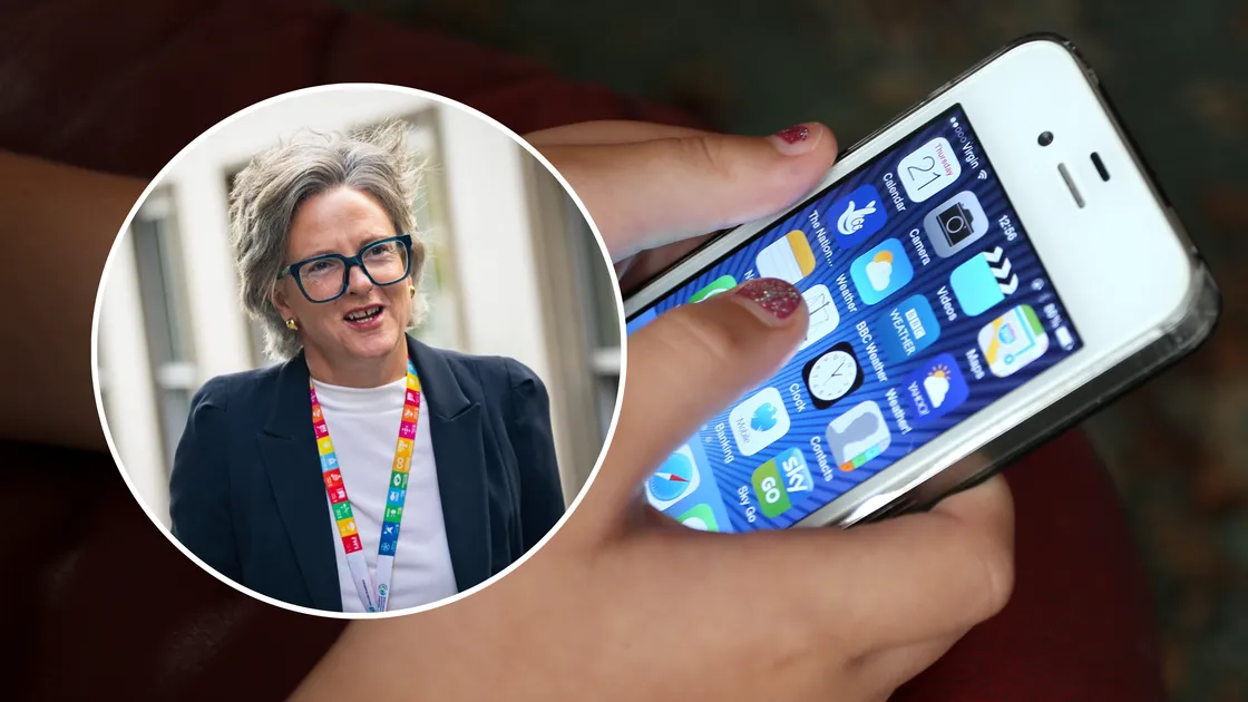 Children under 14 would no longer be allowed smartphones and those under 16 would be kept off social media under digital safety ideas being developed by Sally Rochester