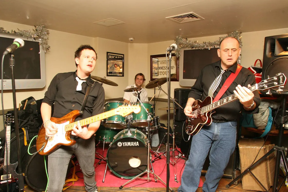 The Paperboys at their first gig – The White Hart back in 2007
