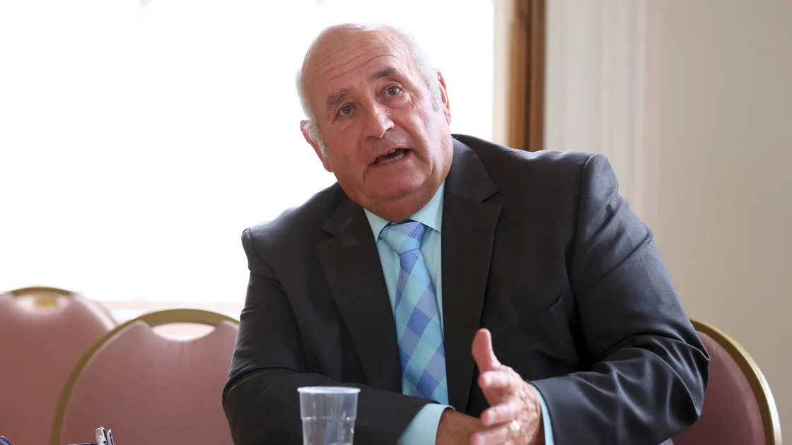 Graham Guille, pictured in 2014, had been a firefighter, Housing minister and served on the Home Department, Horticulture Committee, Gambling Control – he was also chairman of the Gambling Legislation Review sub-group – and Treasury & Resources. (Picture By Peter Frankland, 29349983)
