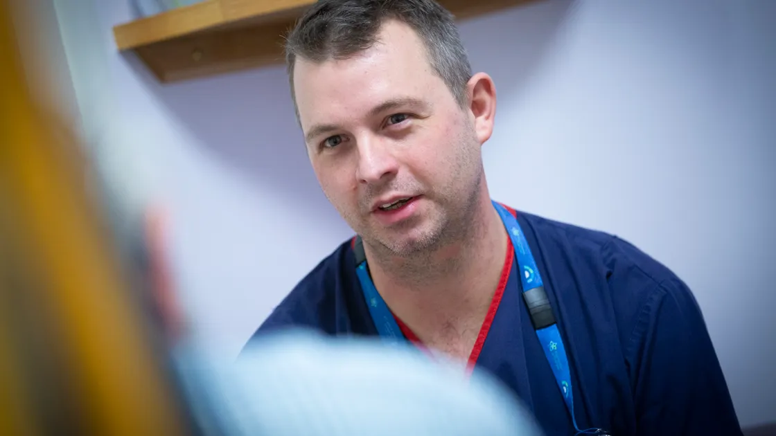 John Eaton, the manager of the critical care unit at the Princess Elizabeth Hospital. (Picture by Peter Frankland. 31435691)