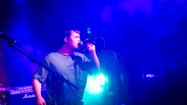 Le Murier students get the full St James gig experience