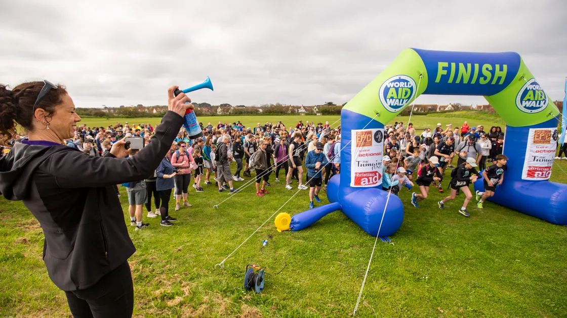 This year's World Aid Walk takes place on Bank Holiday Monday, 6 May. (Picture by Sophie Rabey, 33085810)