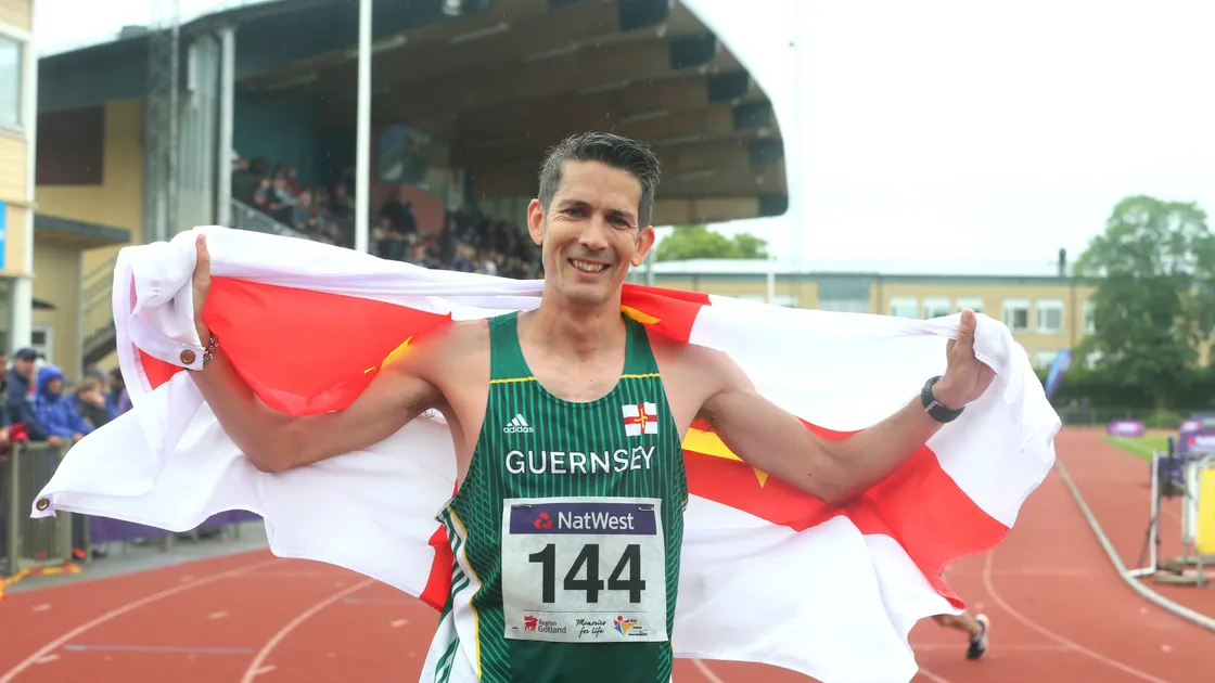 Guernsey athletics great Lee Merrien is to be inducted into the Sports Commission's Hall of Fame. (Picture by Adrian Miller, 29017467)