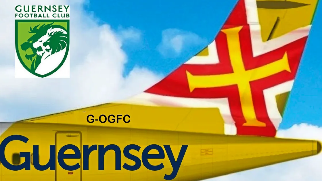 Mocked up photo of the new ATR named after Guernsey FC. (25749472)