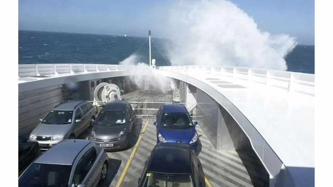 Anger as cars doused in salt water on board Condor ferry