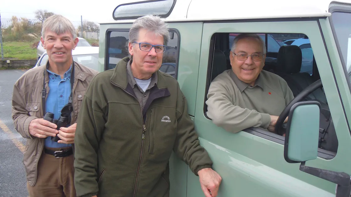 Left to right, Tony Bisson, Roy Carre and Mike Cunningham. (Picture by Shaun Shackleton, 23786172)